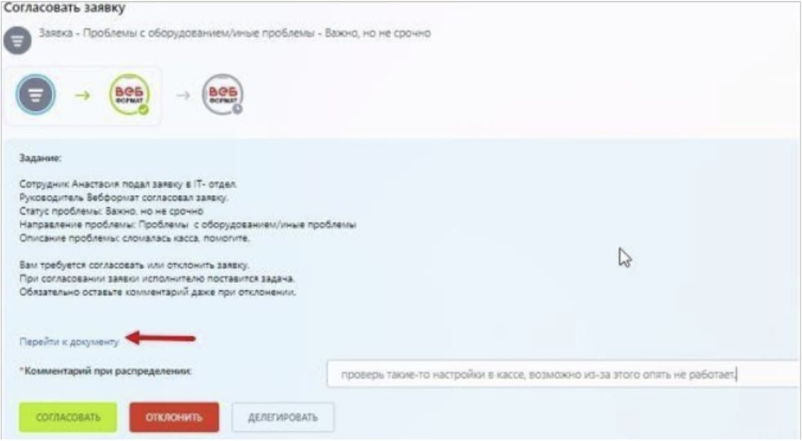 Внутренний процесс: интерфейс 5